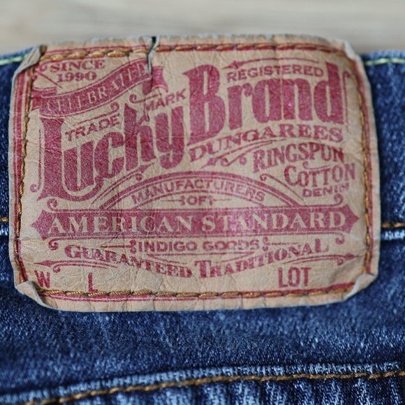Lucky Brand Jeans Womens 6 28 Blue Regular Inseam Mid Rise Bootcut Stretch Denim - Picture 7 of 15